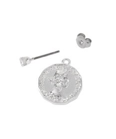 earth music&ecology ２WAYコインビジューピアス