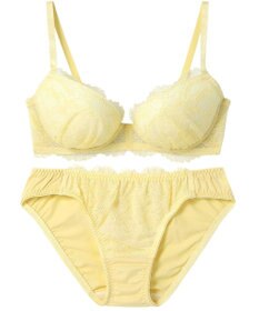 AMPHI ブラジャー ショーツセット まる胸メイク 推し活・推し事応援 Aカップあり 【ブラショーツセット】 上下セット ブラ BBJ201 アンフィ／ワコール