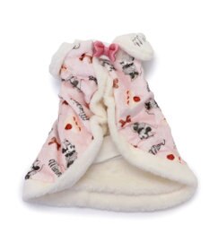 PET PARADISE ディズニー ミニー ポンチョ 《ケーキ柄》 小型犬