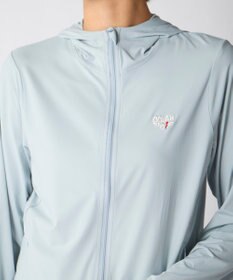 OP／FILA 【Ocean Pacific】接触冷感SNC｜ロゴ入りラッシュパーカー