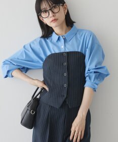 AMERICAN HOLIC 【2WAY】イージーケアフロントボタンビスチェ