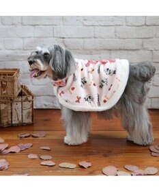 PET PARADISE ディズニー ミニー ポンチョ 《ケーキ柄》 小型犬