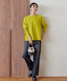 AMERICAN HOLIC バイパチサイドスリットニットプルオーバー