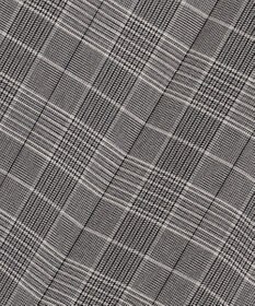 23区 【洗える】ウォームストレッチ チェック ワイド パンツ