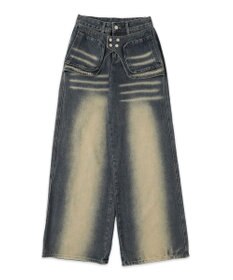 WEGO ラップブラストフレアデニム