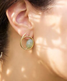 Tiaclasse カラーアクリル＋フープピアス