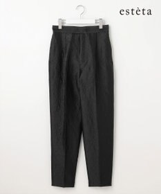 23区 【エステータ】シャイニージャカード パンツ