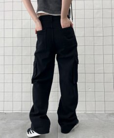 WEGO マルチポケットワイドカーゴパンツ