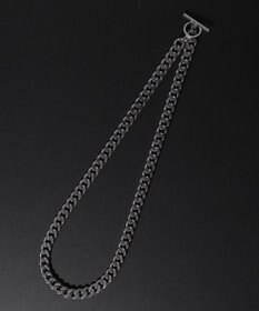 WEGO Mステンレスマンテルチェーンネックレス