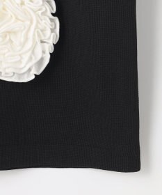 組曲 S 【組曲×setsuko sagittaire】ボンボンフラワーニット カーディガン