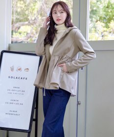 Tiaclasse 【洗える】タートルボタンニットトップス