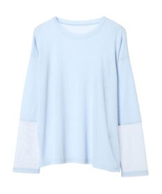 Green Parks 袖チュールドッキングプルオーバー