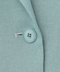 自由区 【ドラマ「明日はもっと いい日になる」着用】【セットアップ対応・接触冷感・洗える】リネンライクシンセティックテーラード ジャケット