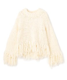 uncrave フリンジプルオーバー