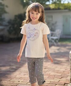 ANY KIDS ネックレス付き ネコTシャツ