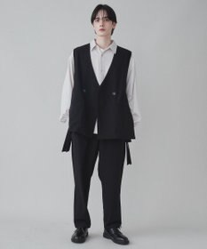 WEGO 【ユニセックス着用ITEM】TRノーカラーベスト