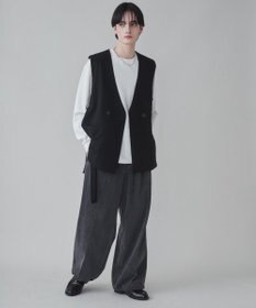 WEGO 【ユニセックス着用ITEM】TRノーカラーベスト