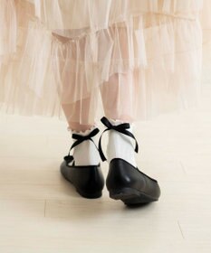 WEGO バックリボンクルーソックス