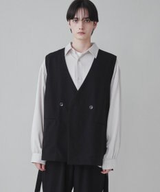 WEGO 【ユニセックス着用ITEM】TRノーカラーベスト