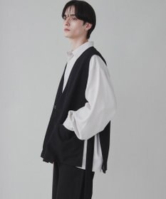 WEGO 【ユニセックス着用ITEM】TRノーカラーベスト