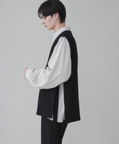 WEGO 【ユニセックス着用ITEM】TRノーカラーベスト