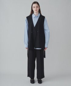 WEGO 【ユニセックス着用ITEM】TRノーカラーベスト