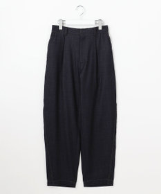 自由区 【SHIHOさん着用】デニムライクツイルカーブテーパード パンツ