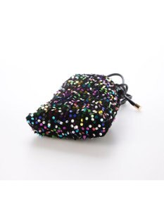 UNBILLION カシュカシュ cachecache / スパンコール巾着ミニショルダーバッグ