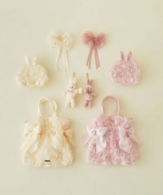 Maison de FLEUR チュールローズダブルリボン2Way