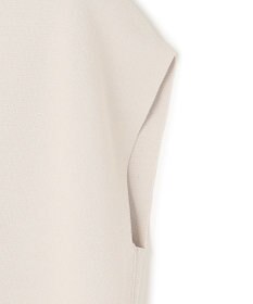 ICB 【洗える】ハイゲージスムース スリーブレスプルオーバー