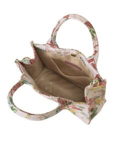 Maison de FLEUR フラワーガーデン柄ゴブラン2Wayスクエアトート