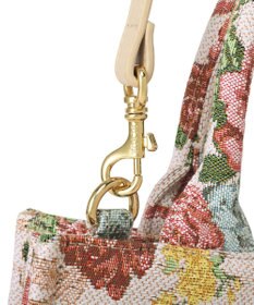 Maison de FLEUR フラワーガーデン柄ゴブラン2Wayスクエアトート