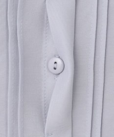 ANY SIS S 【洗える】フリルスタンドピンタック ブラウス