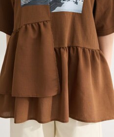 Green Parks アソート柄ドッキングプルオーバー