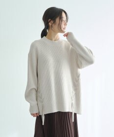 YECCA VECCA レースアップニット