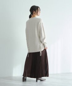 YECCA VECCA レースアップニット