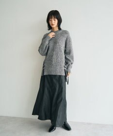 YECCA VECCA レースアップニット