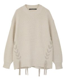 YECCA VECCA レースアップニット