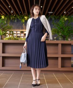 Tiaclasse L 【ダブルクロス・洗える】カラーレスジャケット