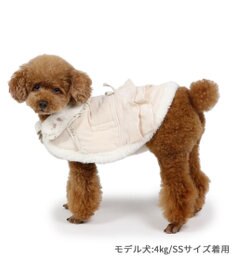 PET PARADISE ペットパラダイス フリルポンチョ 《ホワイト》  超小型犬 小型犬