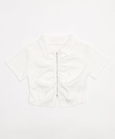 WEGO WZIPギャザートップス