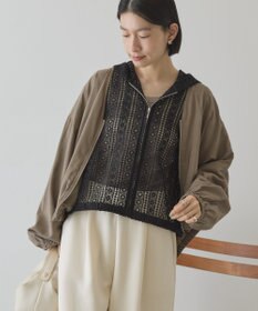 AMERICAN HOLIC Vネックドルマンブルゾン