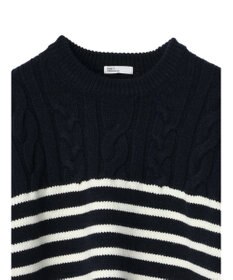 CRAFT STANDARD BOUTIQUE ケーブル×ボーダードッキングプルオーバー