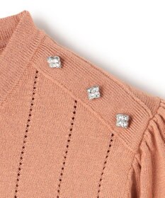 TOCCA IN ROMANCE ペプラム ニットプルオーバー