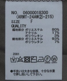 Green Parks ａ．布帛切り替えニットミニワンピース