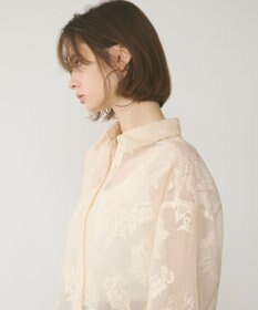 GRACE CONTINENTAL オーナメントオーバーシャツ