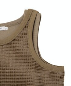 AMERICAN HOLIC 【２点セット】メッシュレイヤードタンクトップ