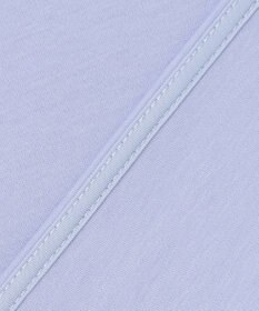 ICB L 【洗える】 コンパクトスムース バンドカラーカットソー