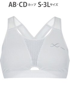 CW-X 【WOMEN】 CW-X ハイサポート タイプ スポーツブラ 【SPORTSゆれケアBra】 メッシュ ユレ・ズレをおさえる ムレにくい マラソン ジョギング 球技 ノンワイヤー レディース HTY178 /ワコール
