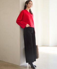 23区 S 【SLOW/一部店舗限定】ソフトウール Vネック ニット